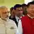 Indien Goa Benaulim BRICS Gipfel - Narendra Modi und President Xi Jinping