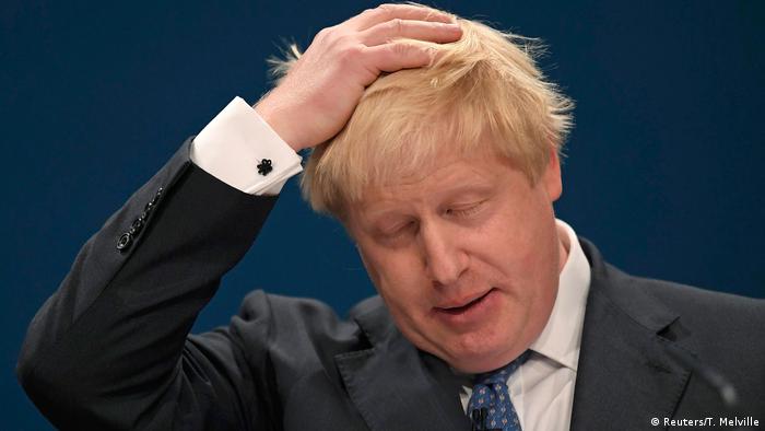 Großbritanien Pro-EU-Kolumne von Boris Johnson aufgetaucht (Reuters/T. Melville)