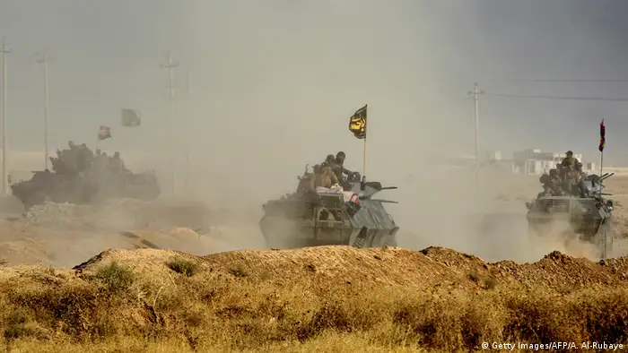 Irak Mossul Offensive der Regierungstrupen gegen IS