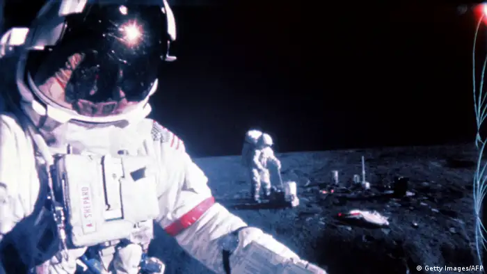 Mondlandung Apollo 14 Alan Bartlett Shepard und Edgar Mitchell