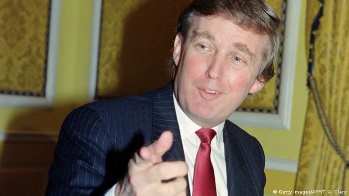 Donald Trump en 1990.