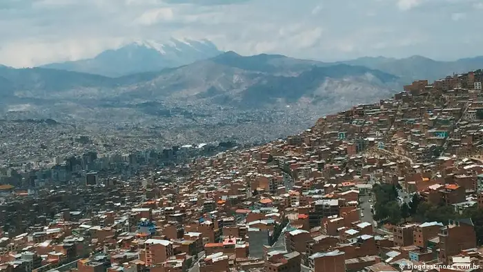 Bolivien Projekt Habitat La Paz Berge (blogdestinoes.com.br)