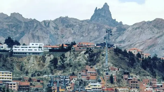 Bolivien Projekt Habitat La Paz Seilbahn (Leandro White)