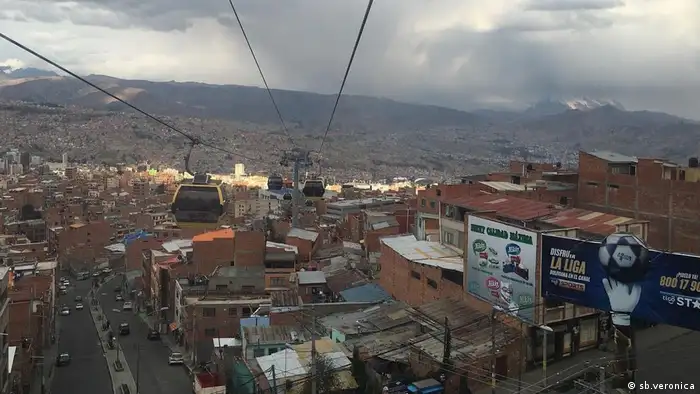 Bolivien Projekt Habitat La Paz Stadt Panorama (sb.veronica)