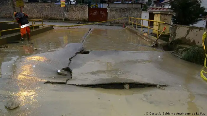 Bolivien Projekt La Paz Fluss (Cortesía Gobierno Autónomo de La Paz)
