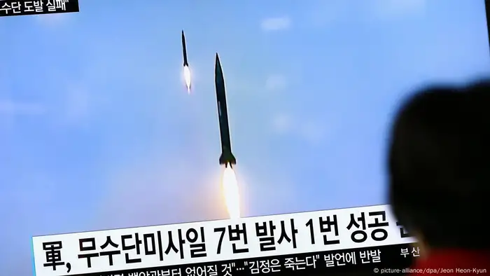 North Korea failed ballistic missile launch