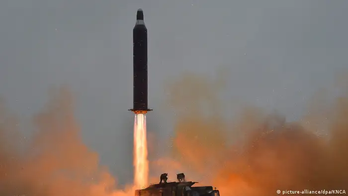 North Korea failed ballistic missile launch (picture-alliance/dpa/KNCA)