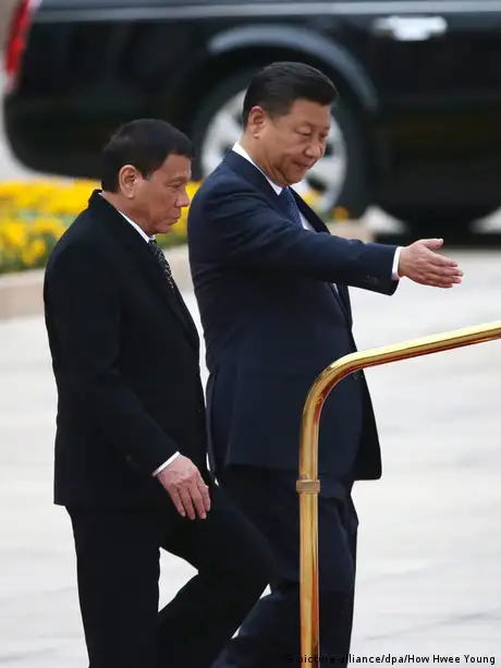 China Peking Philippines President Rodrigo Duterte visits China