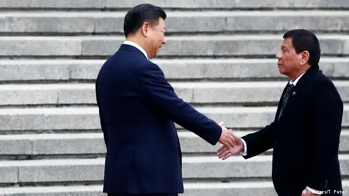 China Peking Staatsbesuch Präsidenten Xi Jinping Rodrigo Duterte Philippinen