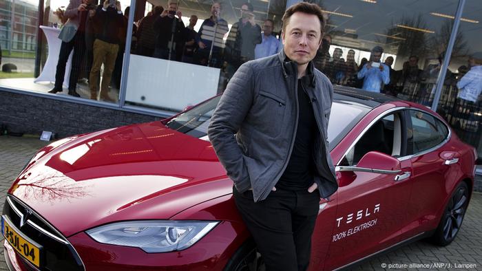 Elon Musk, jefe de Tesla y fabricante de coches eléctricos. 