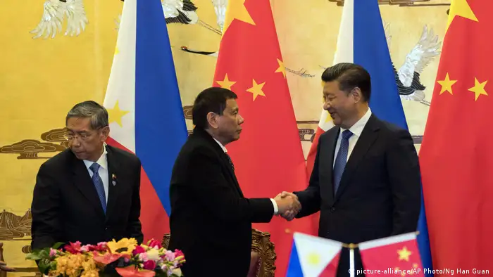 China Peking Staatsbesuch Duterte Philippinen