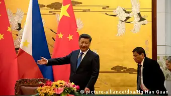 China Peking Staatsbesuch Philippine President Rodrigo Duterte visits China