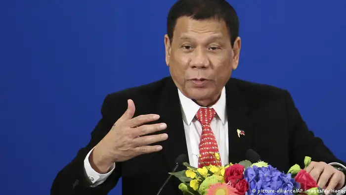 China Peking Staatsbesuch Rodrigo Duterte Philippinen