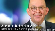DW Program Guide Sendungslogo Druckfrisch (ARD/SWR) (ARD/SWR (Peter A. Schmidt))
