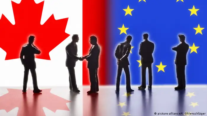 Symbolfoto europäisch-kanadisches Freihandelsabkommen, CETA