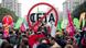 Berlin Protest gegen Handelsabkommen Ceta Symbolbild Berlin Protest gegen Handelsabkommen Ceta Symbolbild