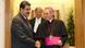 Maduro y el arzobispo alemán Georg Gänswein en El Vaticano Maduro y el arzobispo alemán Georg Gänswein en El Vaticano