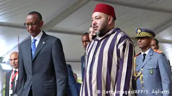 Ruanda Paul Kagame und Mohammed VI