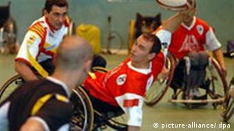 Behindertensport - Rollstuhl-Rugby