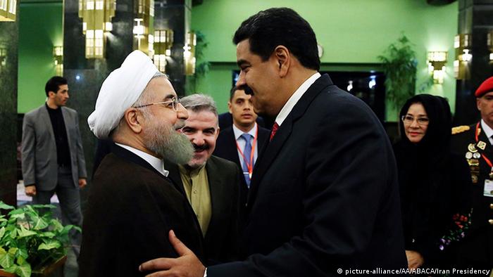 Iran venezolanischer Präsident Nicolas Maduro besucht Präsident Hassan Rohani