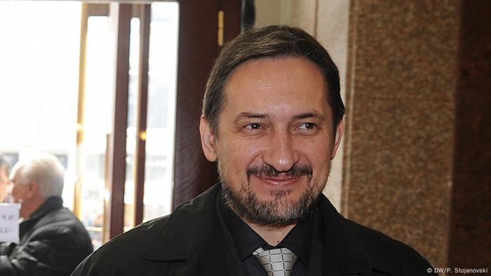 Mazedonien Ljubco Georgievski Präsident der VMRO-NP-Partei Mazedonien Ljubco Georgievski Präsident der VMRO-NP-Partei