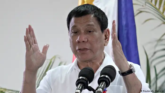 Phillippinen Rodrigo Duterte