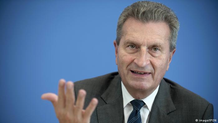 Porträt Güther Oettinger