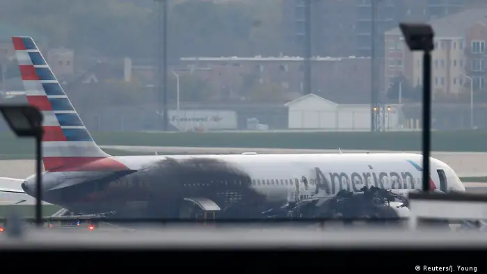 USA verletzte bei Startunfall auf Flughafen von Chicago (Reuters/J. Young )
