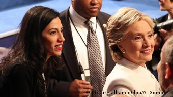 USA Hillary Clinton und Huma Abedin