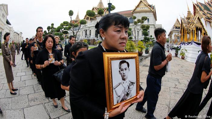 Прощание с королем Таиланда