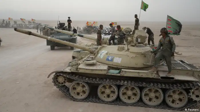 Irak Militäroperation gegen IS bei Mossul