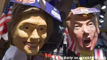 万圣节：克林顿和特朗普面具受欢迎