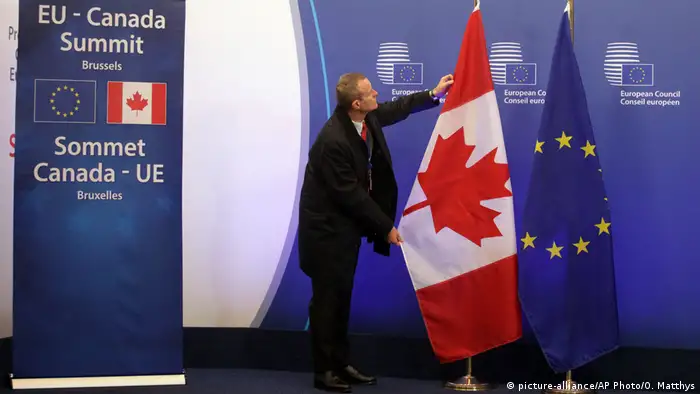Belgien EU Kanada Gipfel