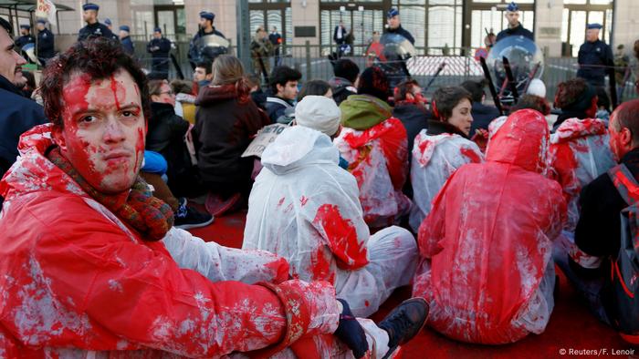 Belgien EU Kanada Gipfel Proteste (Reuters/F. Lenoir)