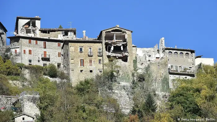 Italien Erdbeben in Perugia