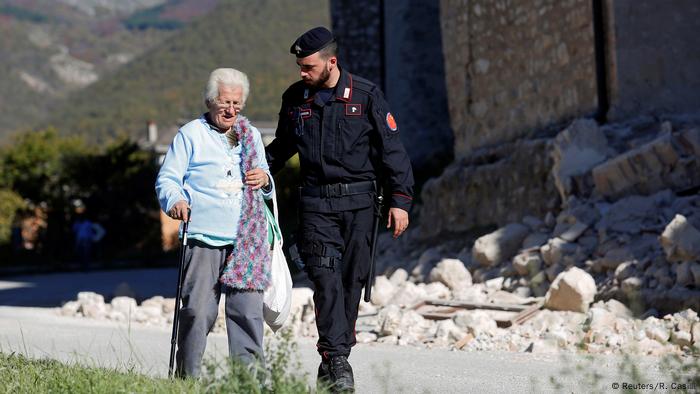 Italien nach dem Erdbeben (Reuters/R. Casilli)