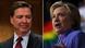 Bildkombo James Comey und Hillary Clinton Bildkombo James Comey und Hillary Clinton