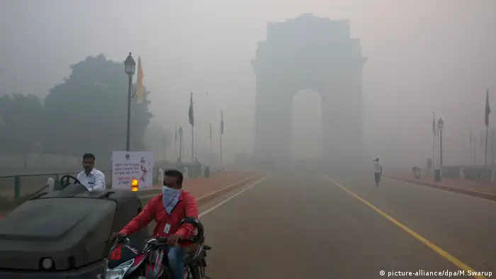 Indien Luftverschmutzung Diwali (picture-alliance/dpa/M.Swarup)