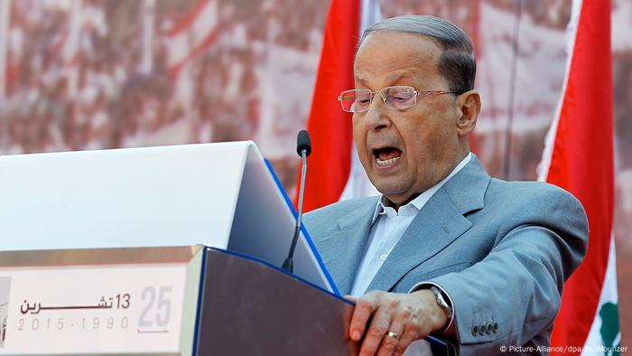 Lebanon neuer Präsident Michel Aoun (Picture-Alliance/dpa/N. Mounzer)