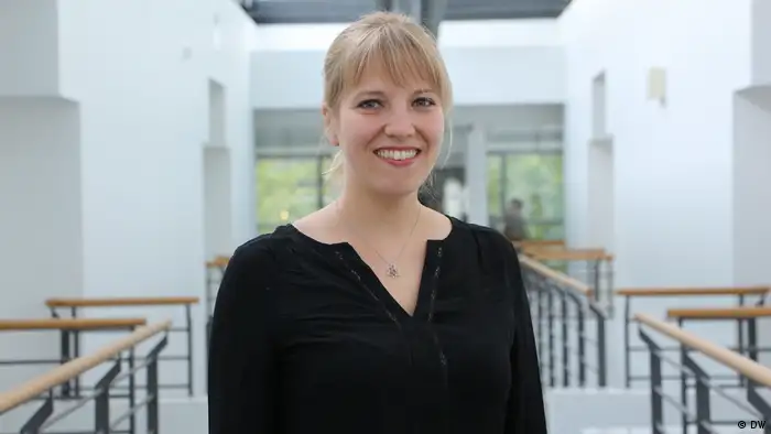 Britta Petra Nolte from Germany, student of DW Akademie's International Media Studies, photo: DW