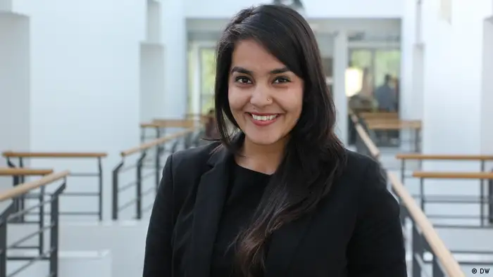 Eesha Bansal aus Indien, Studentin International Media Studies, DW Akademie, Foto: DW