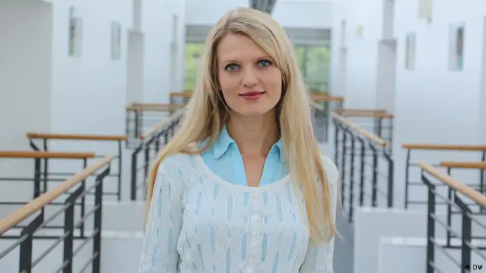 Olena Ostapenko from Ukraine, student of DW Akademie's International Media Studies, photo: DW