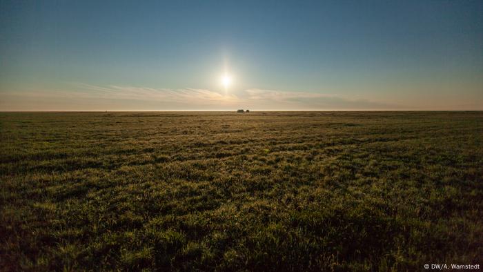 Steppe in Kazakhstan