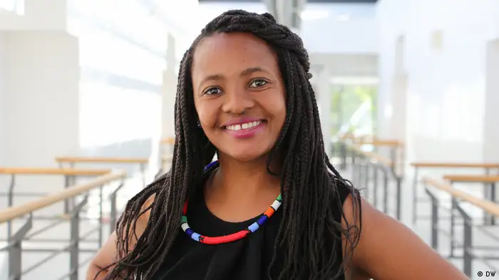 Sine Buthelezi aus Südafrika, Studentin International Media Studies, DW Akademie, Foto: DW