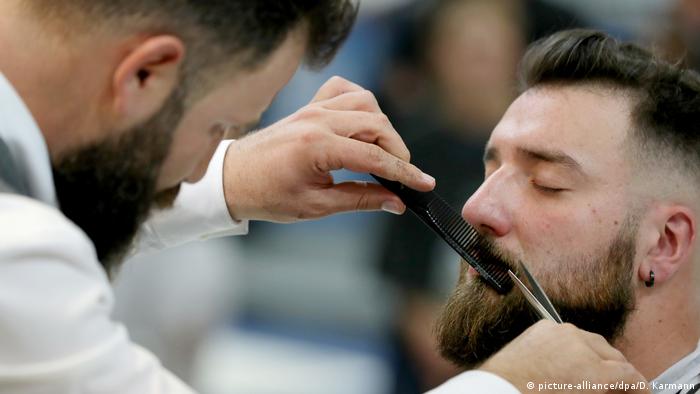 На всегерманском конкурсе парикмахеров