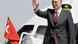 Turkish President Abdullah Gul waves as he boards a plane in Ankara before leaving for Armenia to watch a soccer game with Armenian President Serzh Sarkisian Turkish President Abdullah Gul waves as he boards a plane in Ankara before leaving for Armenia to watch a soccer game with Armenian President Serzh Sarkisian