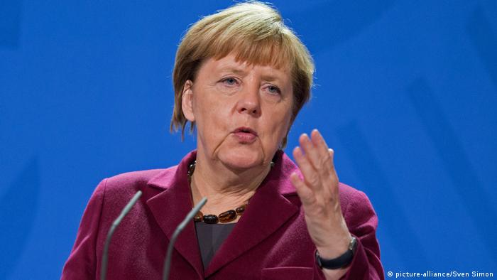 German Chancellor Angela Merkel. Copyright: picture-alliance/Sven Simon