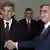 Turkish President Abdullah Gul, left, and Armenian President Serzh Sargsyan
