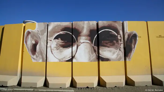 Afghan Banksy (DW/M. Bernabe)