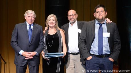 Bildergalerie Pulitzer Preis 2007 - 2016 Leonora LaPeter Anton, Anthony Cormier und Michael Braga 2016 (The Pulitzer Prizes Columbia University)